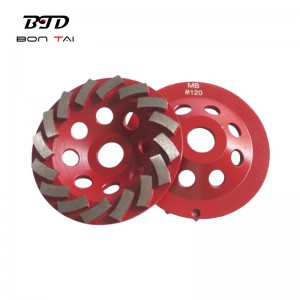 2020 wholesale price Diamond Grinding Wheel - 5 inch Turbo Cup Wheel for Angle Grinder – Bontai