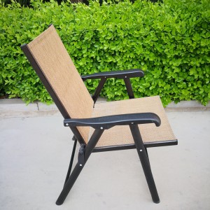 Folding 2 * 1 550gram Sling Chair- Foldable chèz lwazi deyò