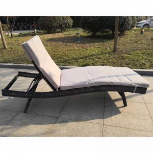 Folding Chaise Lounge - Patio Reclining Lounge Chair