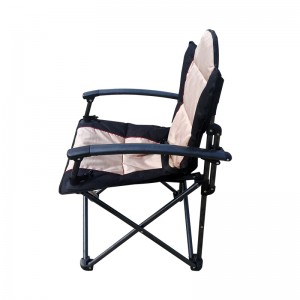 אריזה שטוחה קלת משקל כיסא קמפינג פנאי כיסא דייג נייד
