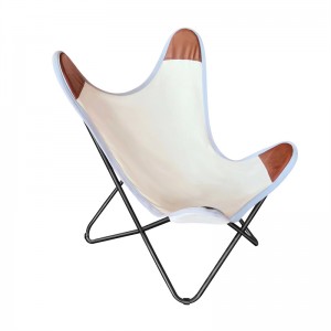 Steel Canvas Butterfly Stuhl – tragbarer klappbarer Campingstuhl