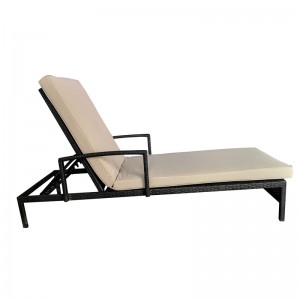 Folding Chaise Lounge Chair-Patio sunbed recliners