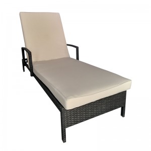 Folding Chaise Lounge Chair-Patio កៅអីសម្រាប់គេងពេលថ្ងៃ
