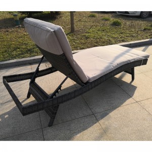 Folding Chaise Lounge - Patio reclining Lounge Stoel