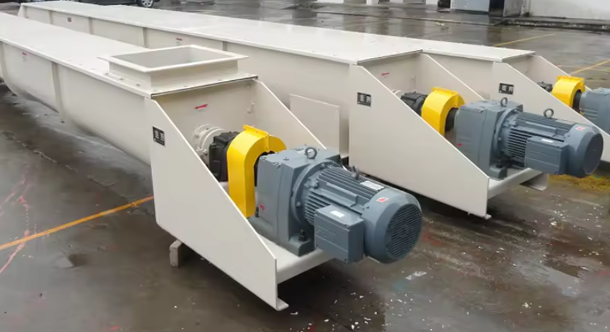 Bulk Material Handling Equipment- Cooling Conveyor and Heating Screw Augers