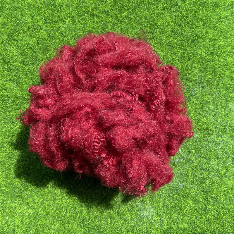 PriceList for Fiber Fill - Dope Dyed Virgin Wool-like Polyester Staple Fiber – Boporea