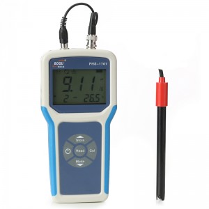 Portable pH & ORP Meter siv rau teb