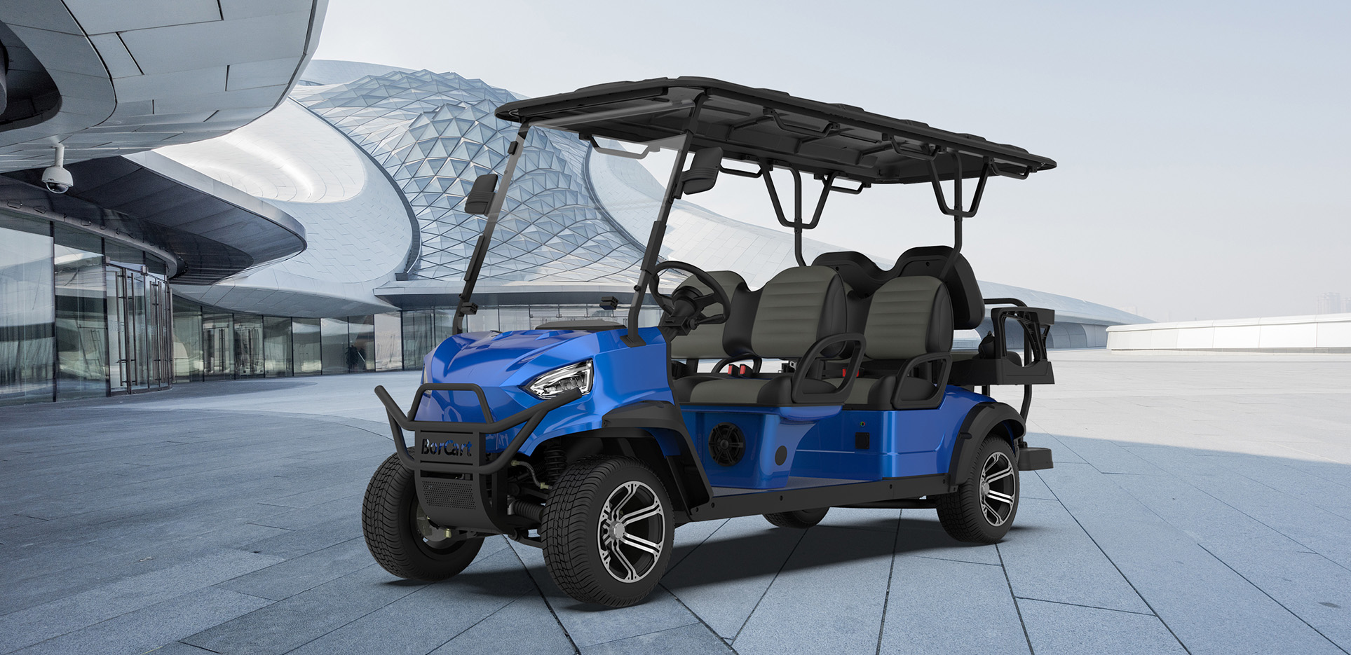 6 person electric golf cart