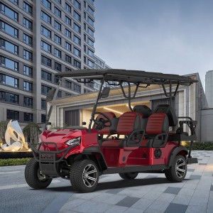 CE Approved Sightseeing Bus 6 seater golf cart for sale
