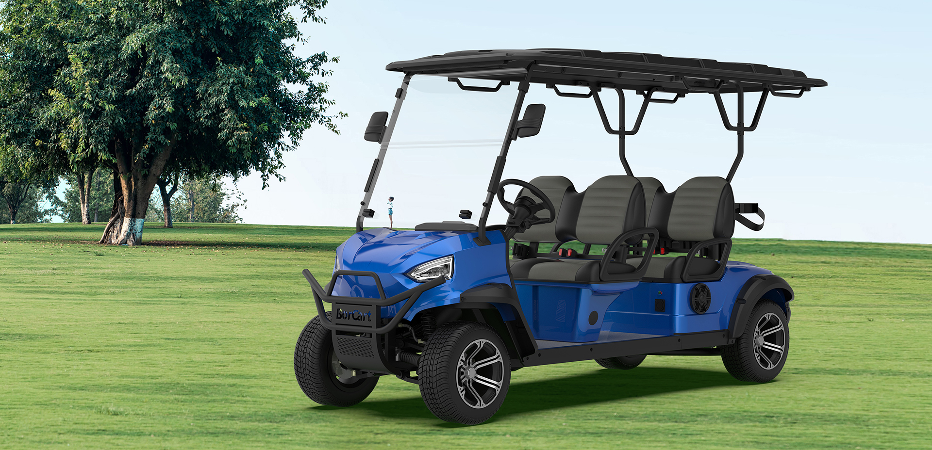 ES-C4 New Wheel Electric Club Car Golf Cart විකිණීමට ඇත