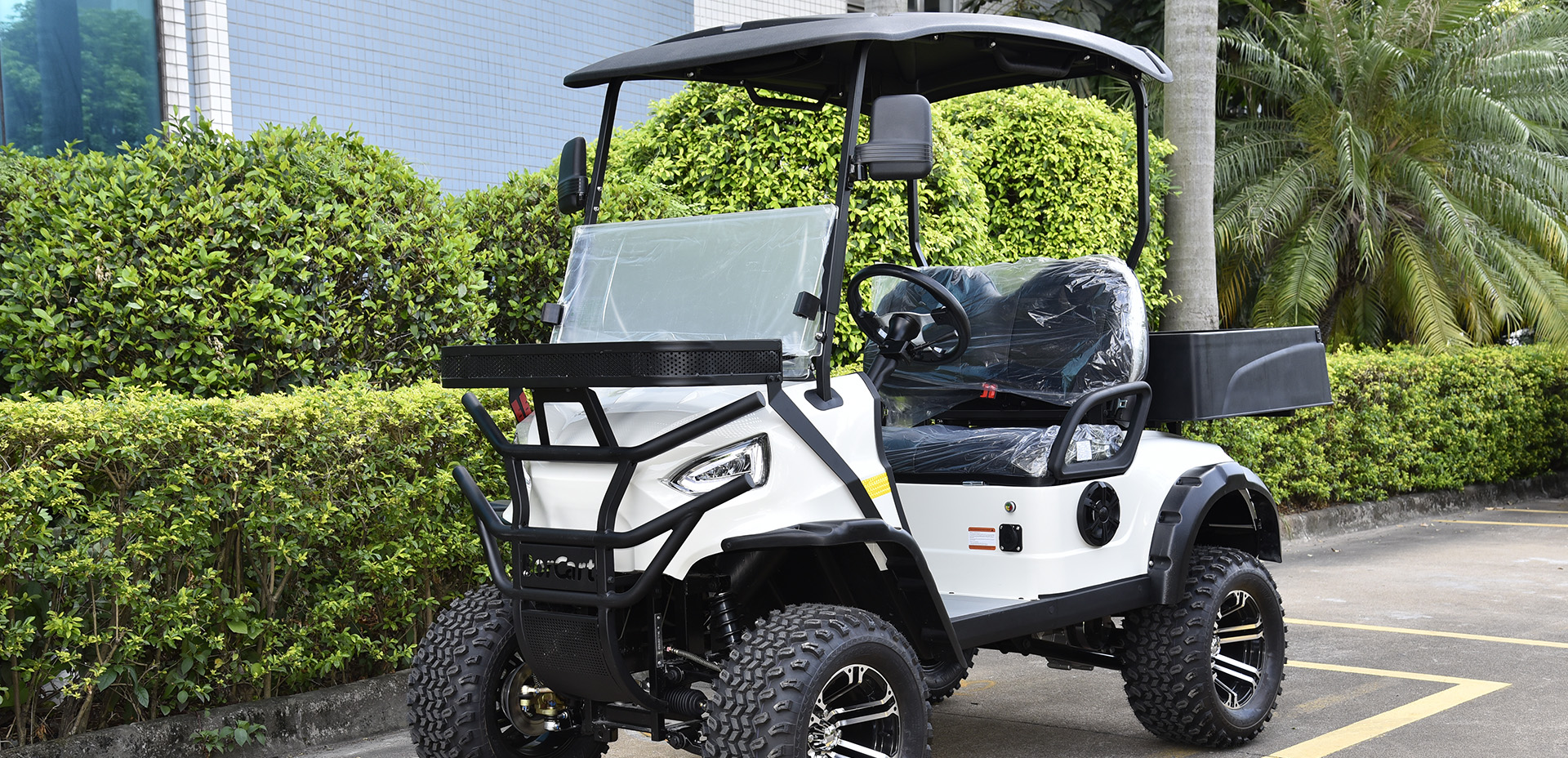 ES-L2H electric utility golf cart