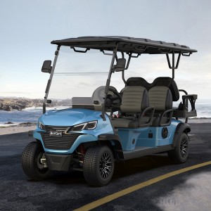 Factory Customized OEM 5KW ET 6 Passengers AC Motor Golf Cart 6 Seater