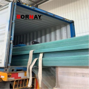 Factory Prices Clear 2mm Corrugated FRP Plastic...