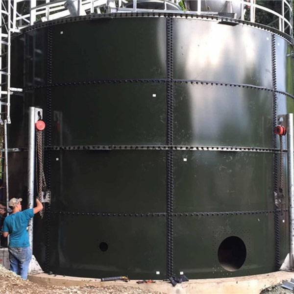 Construction of Water Storage Tank in Indonesia