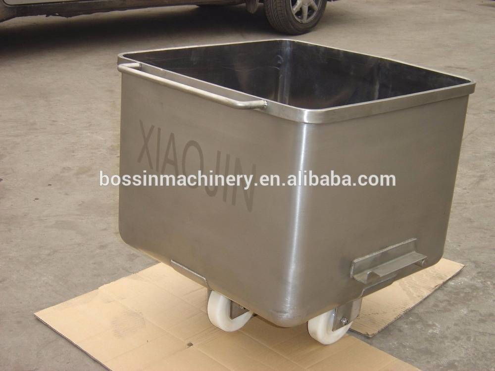 Stainless steel meat cart