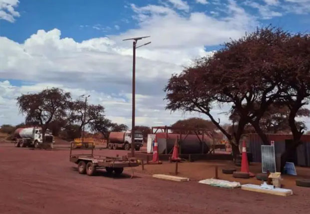 BOSUN Separated Solar Street Light Project in South Africa