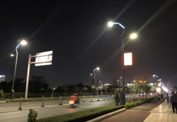 76 pcs Smart poles(12m) Project In Zhongshan, China