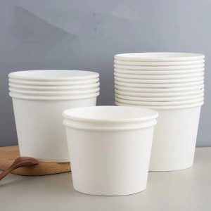 Borongan Biodegradable Takeaway Packing Kraft Paper Bowl