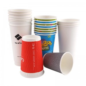Custom Eco-friendly Single Wall Pla Coffee Cups