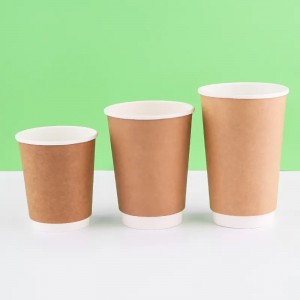 Պատվերով էկոլոգիապես մաքուր Single Wall Pla սուրճի բաժակներ