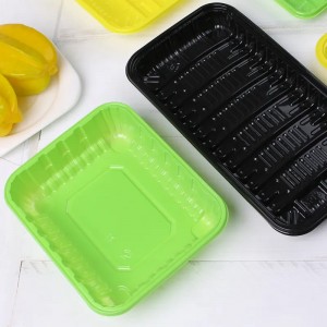 Reusable Serving Trays Disposable Rectangular Plastic Bowls Rectangle