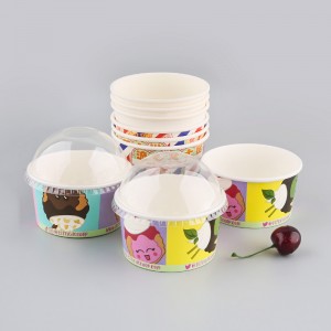 100% Biodegradable Disposable Ice Cream Cups