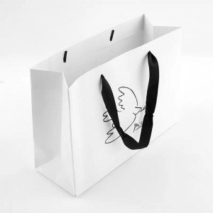 Custom Printed Shopping Paper Bags With Handles