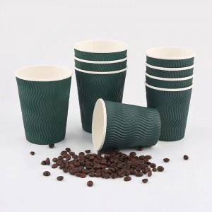 Lahlang Ripple Wall Coffee Paper Cup Wholesale