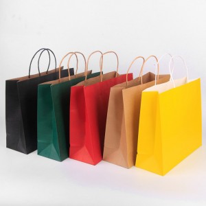 Customized Recycled Printed kraft Paper Bags