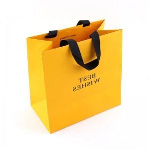 Прилагодени модни торби за пазарење хартиени кеси на големо