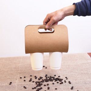 Kartonski držač za papirnate čaše za jednokratnu upotrebu