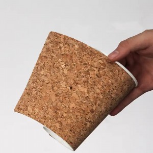 Disposable Eco-friendly Insulated Cork Paper Cup