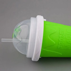 Copo de plástico para resfriamento de sorveteira de milk shake caseiro