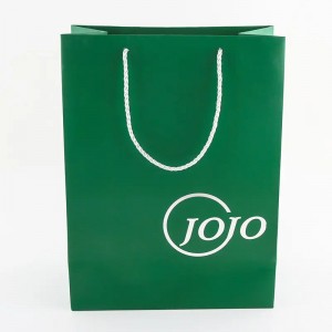 Персонализирана луксозна пазарска хартиена торба с дръжка