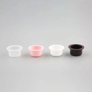 Mga Disposable Plastic Cup na May Lids Pudding Cup