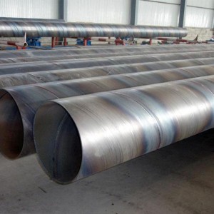 ASTM A252 GR.3 SSAW Steel Piles បំពង់