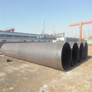 Tub d'acer al carboni soldat Ms Steel LSAW ASTM A53 Q235