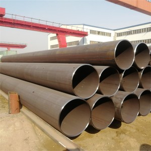 BS EN10210 S275J0H LSAW(JCOE) stålrør