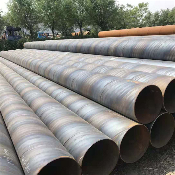 SSAW Spiral Steel Piling Pipe Shipping nei Austraalje