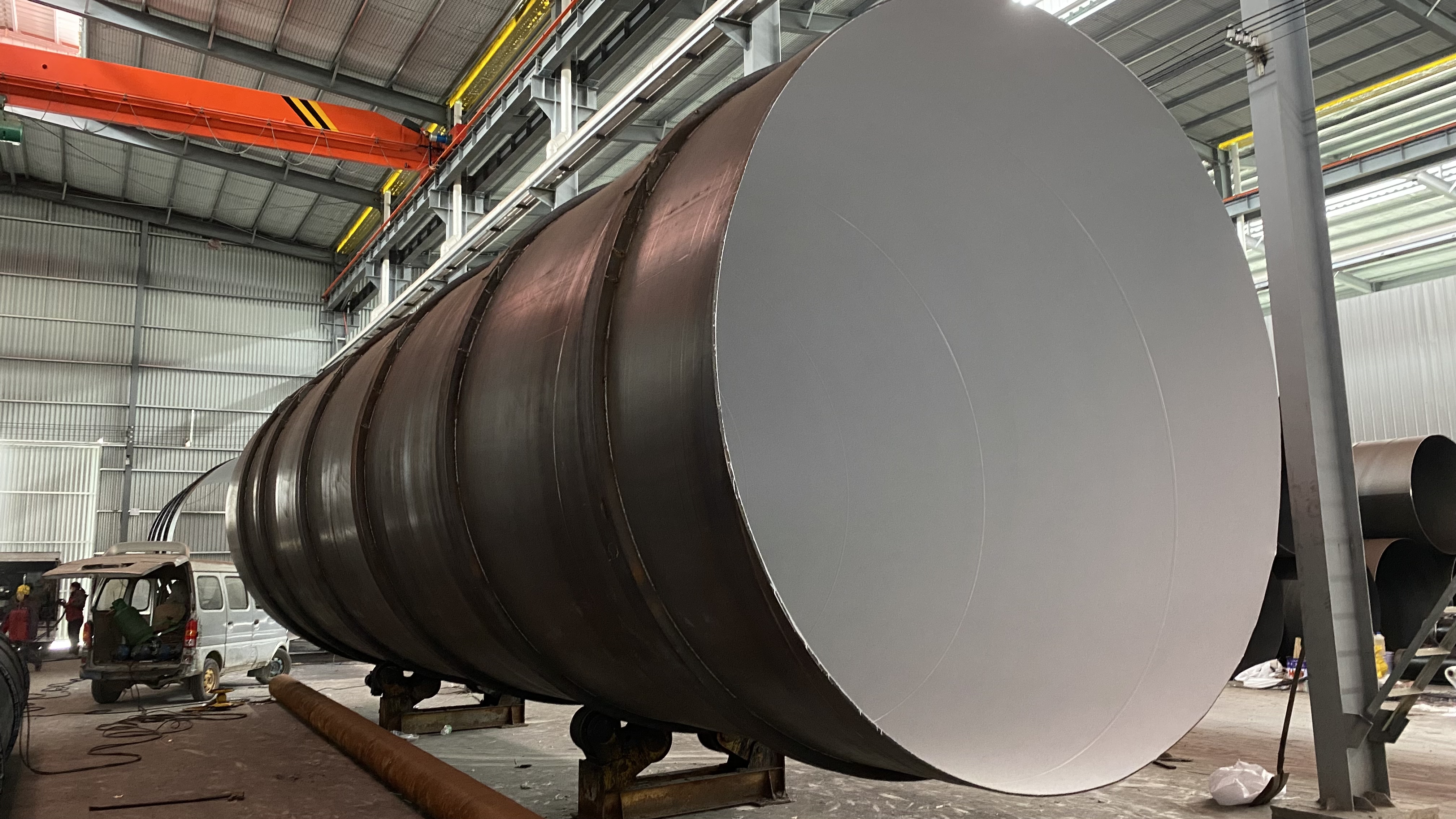Ubwino wa Spiral Welded Steel Pipes for Large Diameter Structural Projects