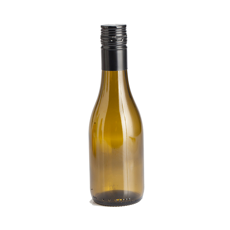 187ml mini burgundy Wine Glass Bottle (4)