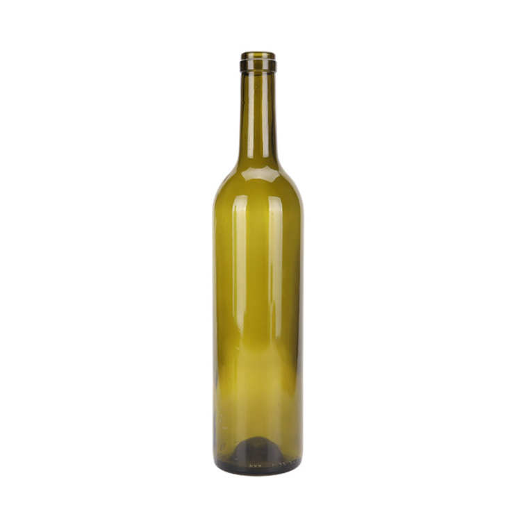 750ml green Wine/whisky Glass Bottle Featured Image