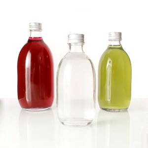 Clear Beverage bottle