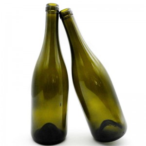 750ml Burgundy bottle