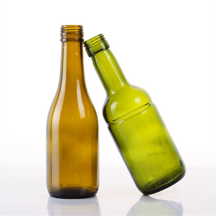 What materials are needed to make glass bottles?