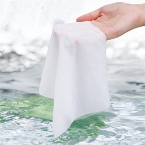 Baby cotton towel made of non-woven fabric