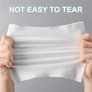 Cleansing beauty super soft thick cotton disposable facial wash towel