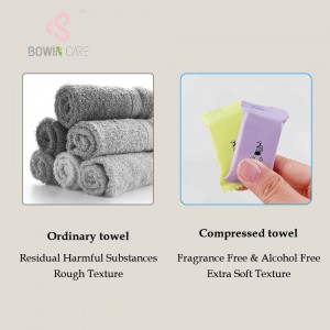 Compressed Towel Tablet For Travel Disposable Compressed Coin Tablet Towels