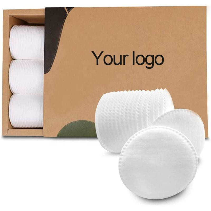 Disposable double sided cleaning round makeup cotton pads Featured Image