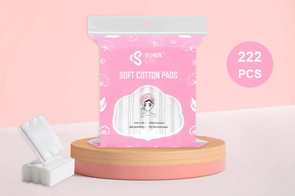 Disposable round cotton pads